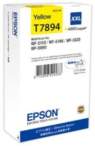 Epson T7894 cartridge žlutá-yellow XXL (34,2ml)
