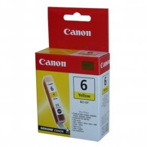 Canon BCI6Y cartridge žlutá-yellow (280 str)