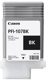 Canon PFI107Bk inkoust black (130ml)