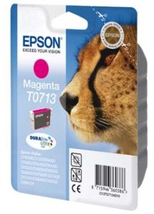 Epson T0713 cartridge purpurová-magenta (5.5ml)