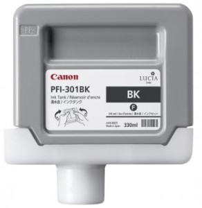 Canon PFI301Bk cartridge photo black (330ml)