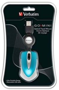 Verbatim Myš Go Mini optická USB modrá
