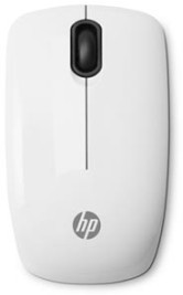 HP myš Z3200 Wireless White, 2 ks AA, 2.4 [GHz], optická, 3tl., 1 kolečko, bezdrátová (USB), bílá, 1600DPI