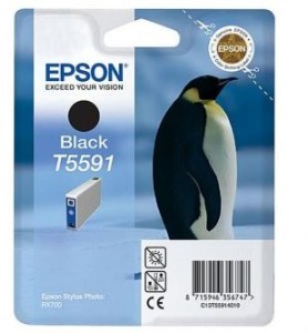 Epson T5591 cartridge černá-black