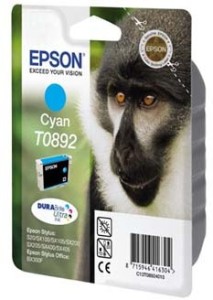 Epson T0892 cartridge azurová-cyan (3.5ml)