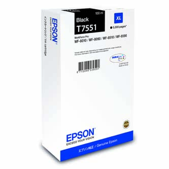Epson T7551 cartridge černá (5.000 str)