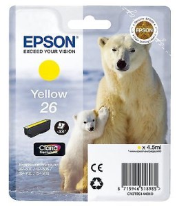 Epson T2614 cartridge žlutá-yellow (4.5ml)