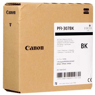Canon PFI307Bk cartridge black (330ml)