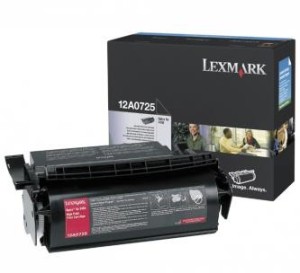 Lexmark 12A0725 toner černý (23.000 str)