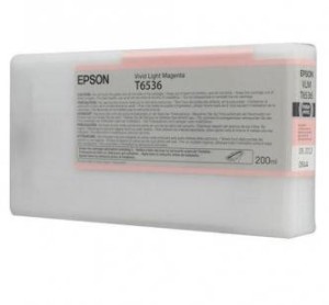 Epson T6536 cartridge light vivid magenta (200ml)