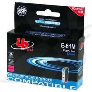 UPrint alternativní Epson T0613 cartridge purpurová-magenta (390 str)