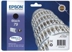 Epson T7911 cartridge 79 černá (14,4ml)