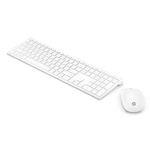 HP Sada klávesnice Pavilion Wireless Keyboard and Mouse 800 (White), 2.4 [GHz], bílá, bezdrátová, CZ