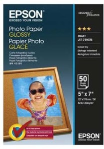 Epson S042545 Glossy Photo Paper 200g, 13x18cm/50ks