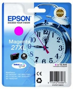 Epson T2713 cartridge 27XL purpurová-magenta (10.4ml)