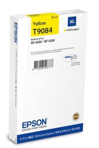 Epson T9084 cartridge XL žlutá-yellow (39ml)