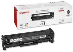 Canon 718Bk toner černý dvojité balení (2x3.400 str)