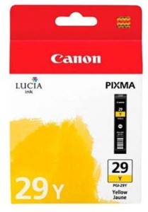 Canon PGI29Y cartridge yellow