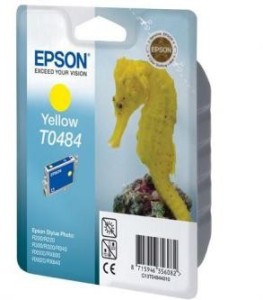 Epson T0484 cartridge žlutá-yellow (13ml)