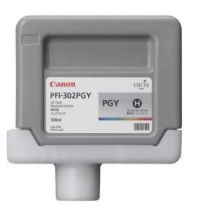 Canon PFI302PGy cartridge photo grey (330ml)